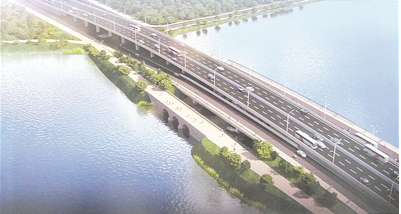 南湖大桥预计1月25日通车 学院路将更名湘北大道
