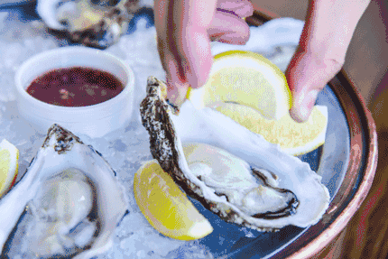 在生蚝最肥美的季节，就要最“鲜溜”地吃，快