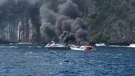 泰国皮皮岛快艇爆炸:5名中国游客重伤 受伤游