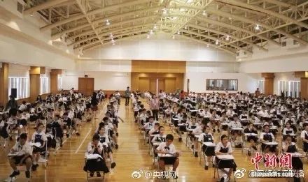 图:雅加达汉语水平考试6级考试现场