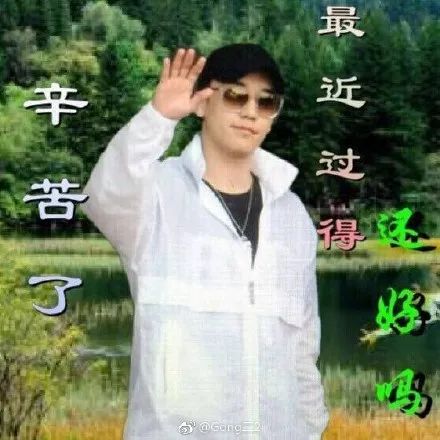明星土味表情包!没有最土,只有更土哈哈哈哈