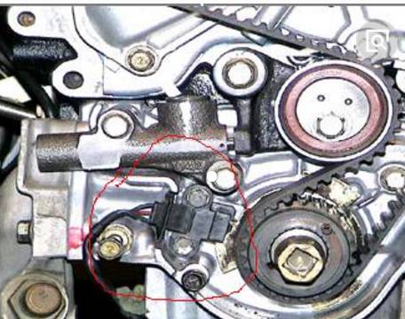 汽车曲轴位置传感器 原理与检测方法 万用表故