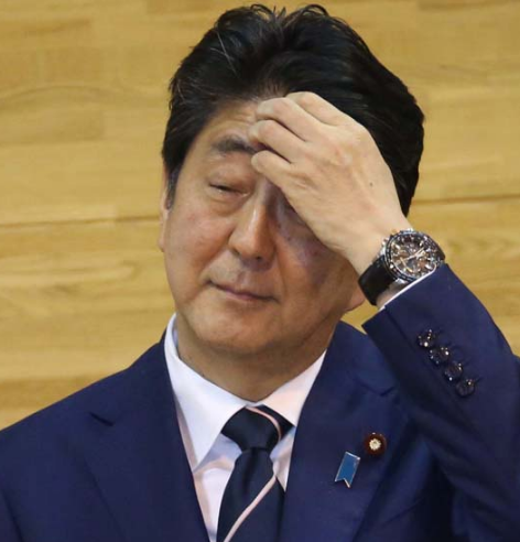 日本首相安倍晋三（来源：日本《日刊现代》）