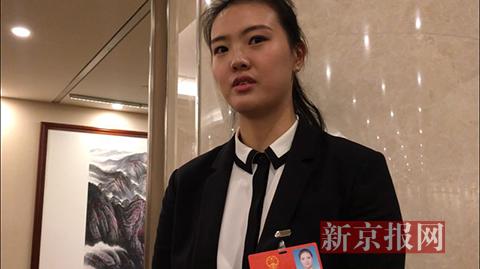 张常宁接受采访。新京报记者 陈鹏 摄