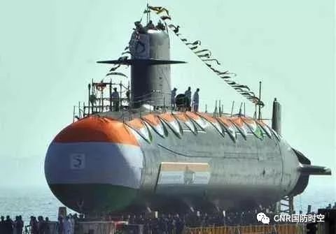印度海军第三艘“鲉鱼”级潜艇下水(资料图)