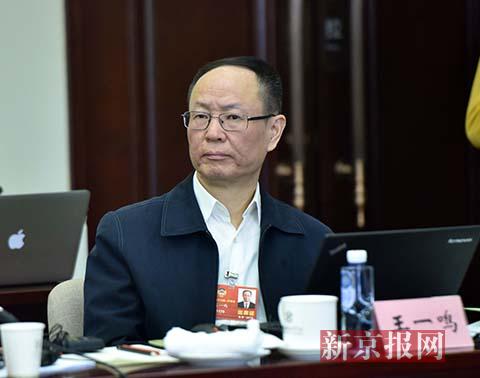 全国政协委员、国务院发展研究中心副主任王一鸣。新京报记者 陶冉 摄