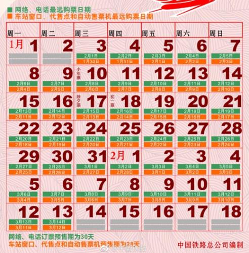 中国新闻网:春运返程火车票将迎抢票高峰 节后车票或更紧张