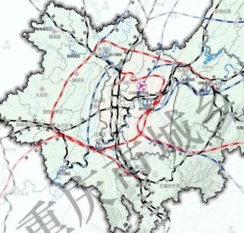 恭喜这六个重庆区县市郊铁路开建全面提速了