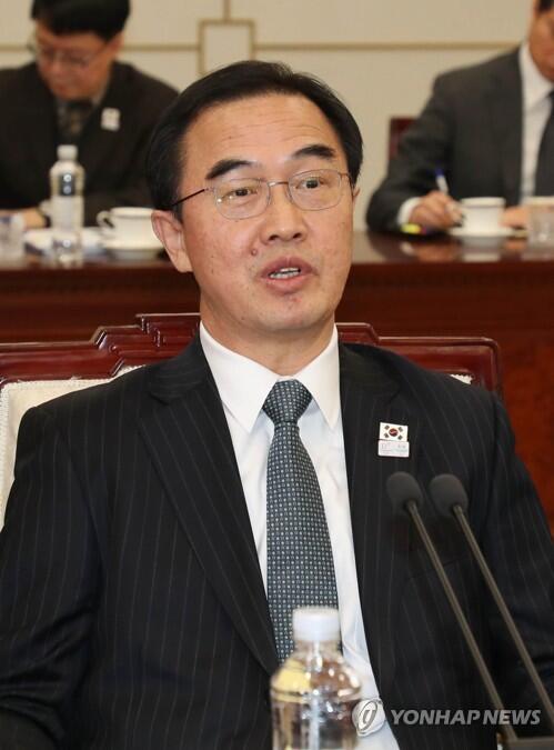 图注:韩方代表团团长赵明均
