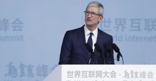 苹果CEO库克:中国应用开发者在AppStore收入