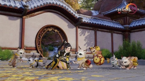 《剑网3》重制版奇遇宠物首曝 毛绒效果萌系心