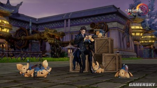 《剑网3》重制版奇遇宠物首曝 毛绒效果激萌心