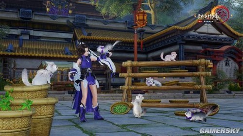 《剑网3》重制版奇遇宠物首曝 毛绒效果激萌心