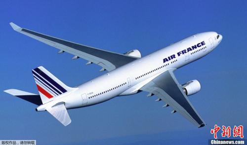 资料图：法航一架空客A330-200客机。