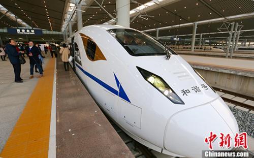 中国新闻网:2020年中国高铁将达3万公里 覆盖八成以上大城市