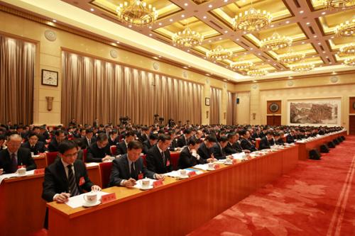 十九届中央纪委二次全会会议现场。(中央纪委监察部网站 徐梦龙 摄)