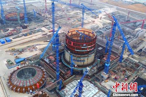 资料图:防城港核电项目。中新社记者 钟欣 摄