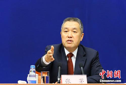 资料图:国家工商行政管理总局局长张茅。 中新社记者 杨可佳 摄