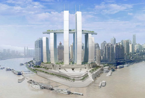 渝中区委书记黄玉林:朝天门广场更名消息是误读，来福士是来福士，朝天门是朝天门