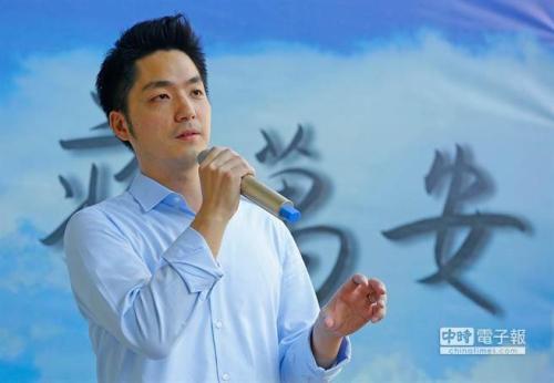 资料图:国民党籍民意代表蒋万安。图片来源:中时电子报。