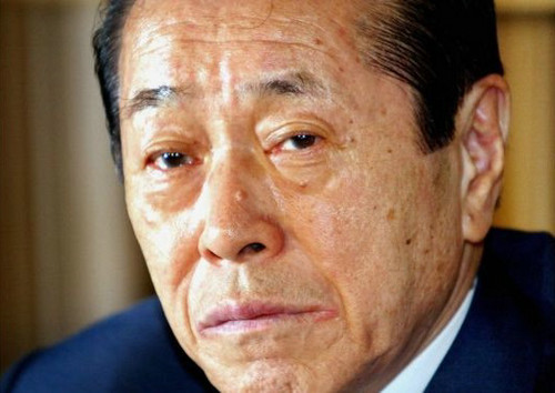 资料图片:野中广务。(英国广播公司网站)
