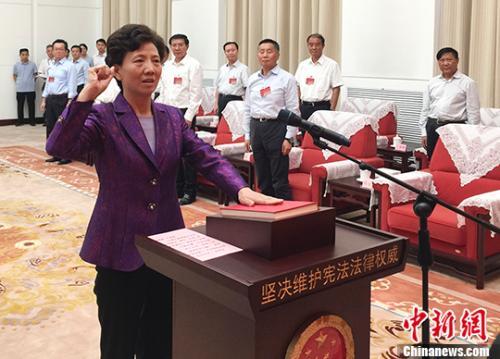 资料图:谌贻琴。<a target='_blank' href='http://www.chinanews.com/'>中新社</a>记者 张伟 摄 资料图:谌贻琴。中新社记者 张伟 摄