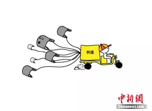 漫画:快递垃圾 制图:加菲鱼 漫画:快递垃圾 制图:加菲鱼