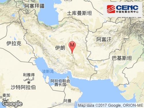 图片来源:国家地震台网官方微博