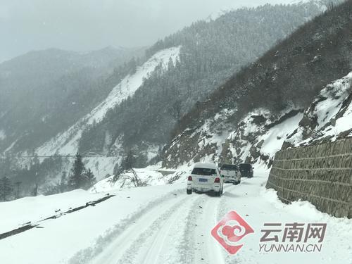 云南网:云南孔雀雪山0.4米厚积雪困住5人:失联25小时获救