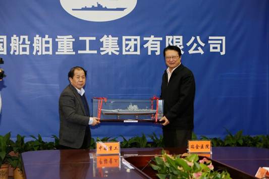 上海交大与中国船舶重工集团公司签署全面战略