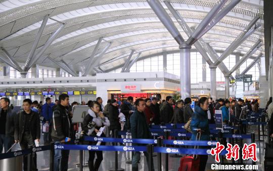 贵阳机场年旅客吞吐量突破1800万人次|贵州|兴
