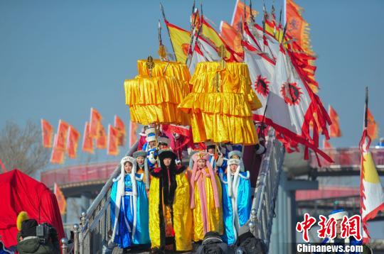 大辽皇家捺钵祭祀仪式现场。 于海洋 摄