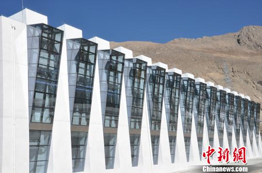 图为即将启用的尼木县非物质文化遗产展示示范区建筑 王立林 摄