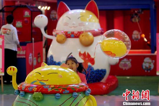 提前迎圣诞 招财猫奇遇记主题活动在天津启动