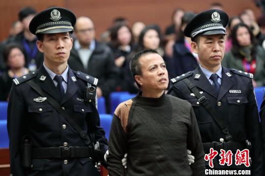 广东宣判涉黑刑事案　徐志毅　摄