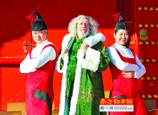 逛故宫吃糖葫芦, 圣诞老人 北京游|故宫|阿兰|圣