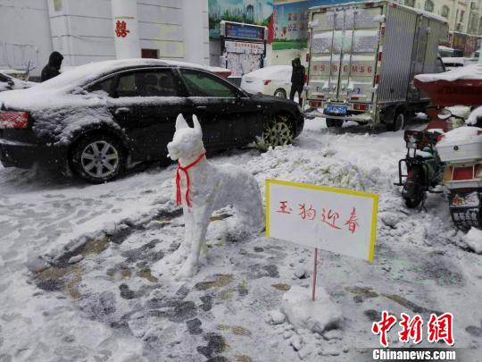 河南多地强降雪。桂元锋 摄