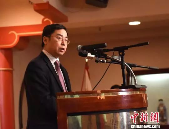 ▲中国驻美公使李克新