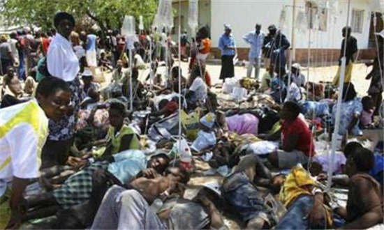 赞比亚霍乱疫情严重 我使馆提醒中国公民谨慎