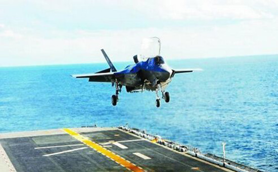 F-35B首次前沿上舰 美军探索两栖战全新作战模式