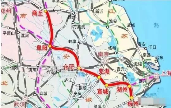 【重磅】合肥到上海2小时,到重庆5小时!北沿江