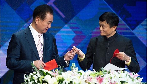 阿里46.8亿元入股万达电影 成为其第二大股东