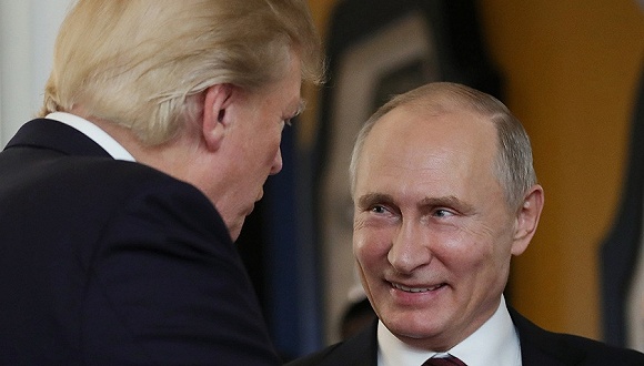 俄罗斯否认干预美国总统大选 特朗普表示支持枪控