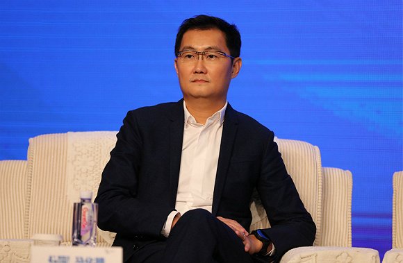 2017年12月4日,马化腾在乌镇互联网大会上。