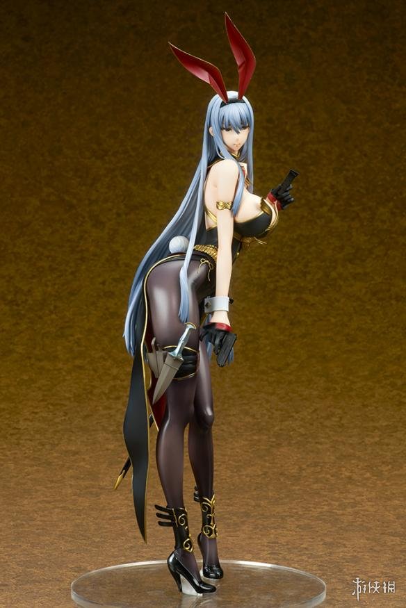 《战场女武神》兔女郎福利手办 黑丝御姐露半球撩人