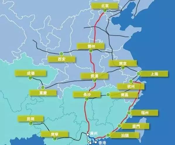 下个月，昆明去香港可以坐高铁啦！只要7个多小时！票价是…