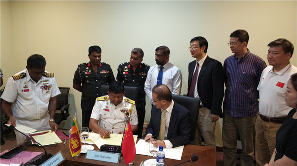 四川大学学术交流团访问斯里兰卡|四川大学|斯