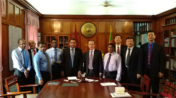 四川大学学术交流团访问斯里兰卡|四川大学|斯