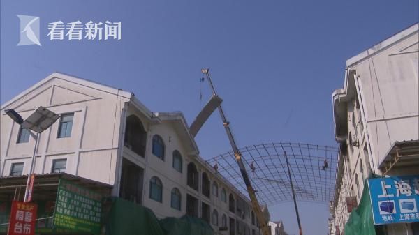 奉贤区重大火灾隐患单位海台市场整治启动 拆除两万六千余平米违建