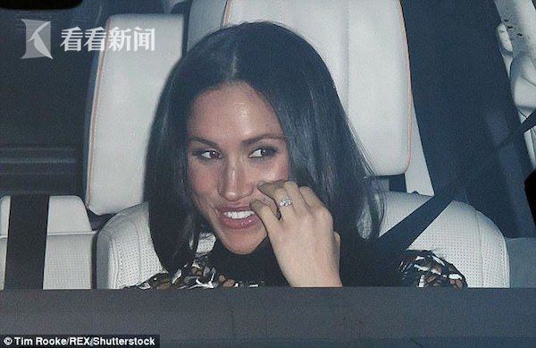 哈里王子未婚妻梅根赴王室圣诞午餐遭种族歧视